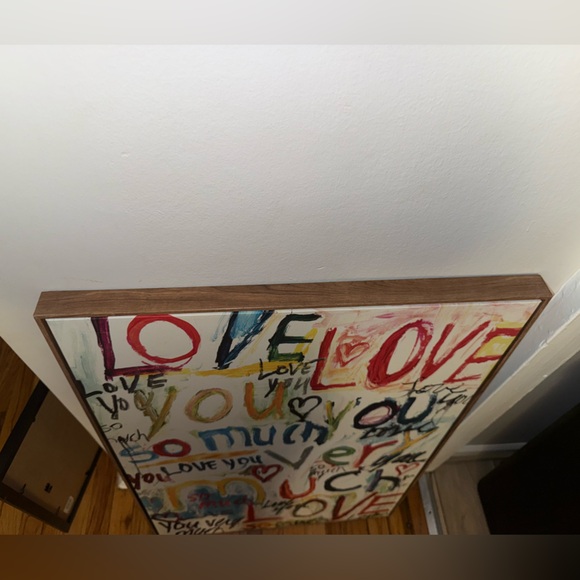 Colorful Love-Themed Wall Art - Picture 3 of 5